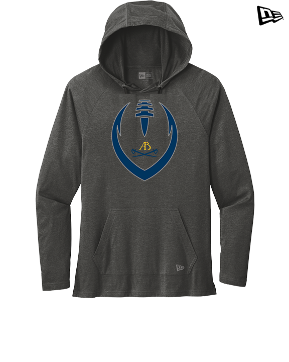 Alderson Broaddus Sprint Football Full Football - New Era Tri-Blend Hoodie
