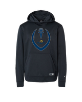 Alderson Broaddus Sprint Football Full Football - Oakley Performance Hoodie