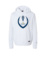 Alderson Broaddus Sprint Football Full Football - Oakley Performance Hoodie