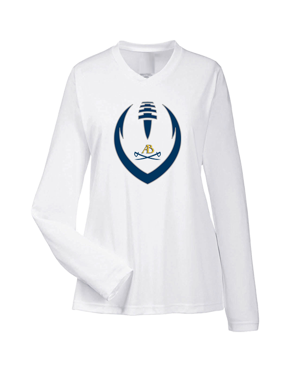Alderson Broaddus Sprint Football Full Football - Womens Performance Longsleeve