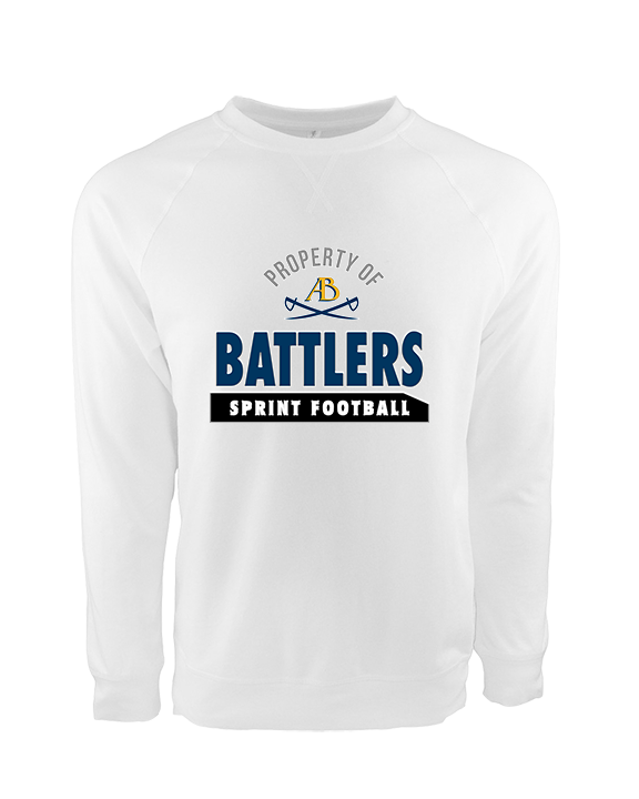 Alderson Broaddus Sprint Football Property - Crewneck Sweatshirt