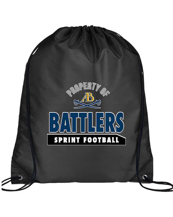 Alderson Broaddus Sprint Football Property - Drawstring Bag