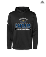 Alderson Broaddus Sprint Football Property - Mens Adidas Hoodie