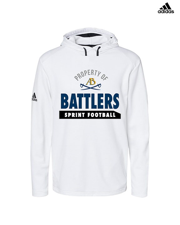 Alderson Broaddus Sprint Football Property - Mens Adidas Hoodie