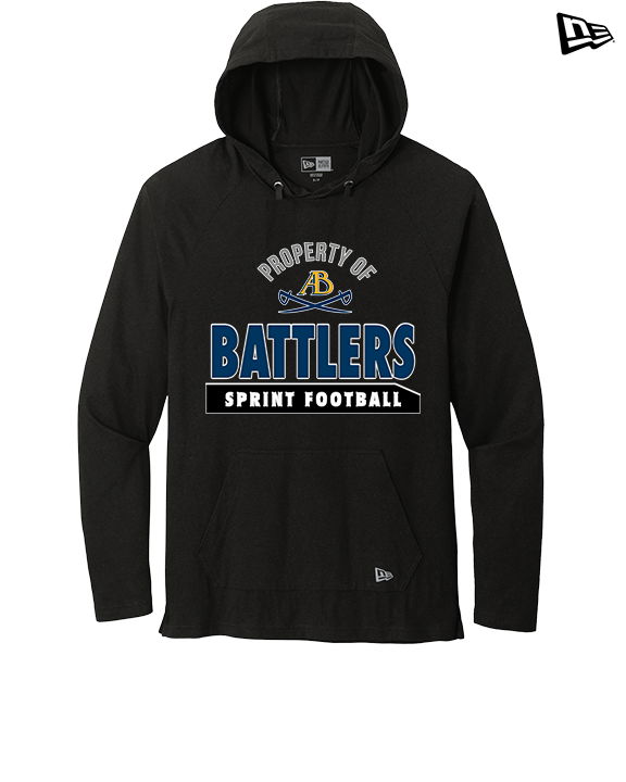 Alderson Broaddus Sprint Football Property - New Era Tri-Blend Hoodie