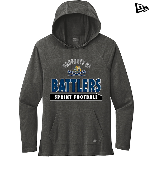 Alderson Broaddus Sprint Football Property - New Era Tri-Blend Hoodie