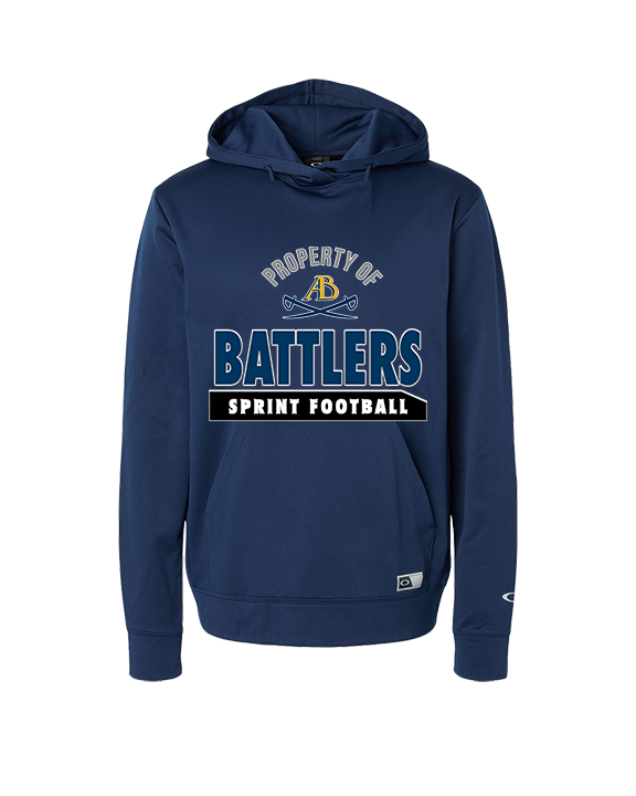 Alderson Broaddus Sprint Football Property - Oakley Performance Hoodie