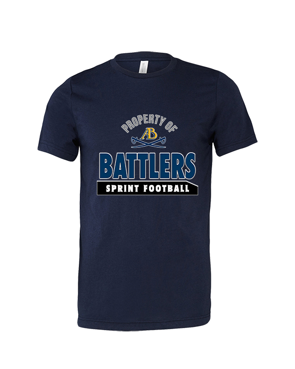 Alderson Broaddus Sprint Football Property - Tri-Blend Shirt