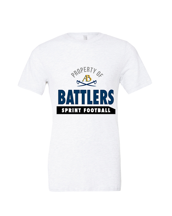 Alderson Broaddus Sprint Football Property - Tri-Blend Shirt
