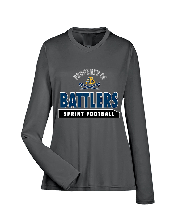 Alderson Broaddus Sprint Football Property - Womens Performance Longsleeve