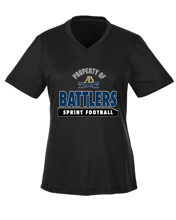 Alderson Broaddus Sprint Football Property - Womens Performance Shirt