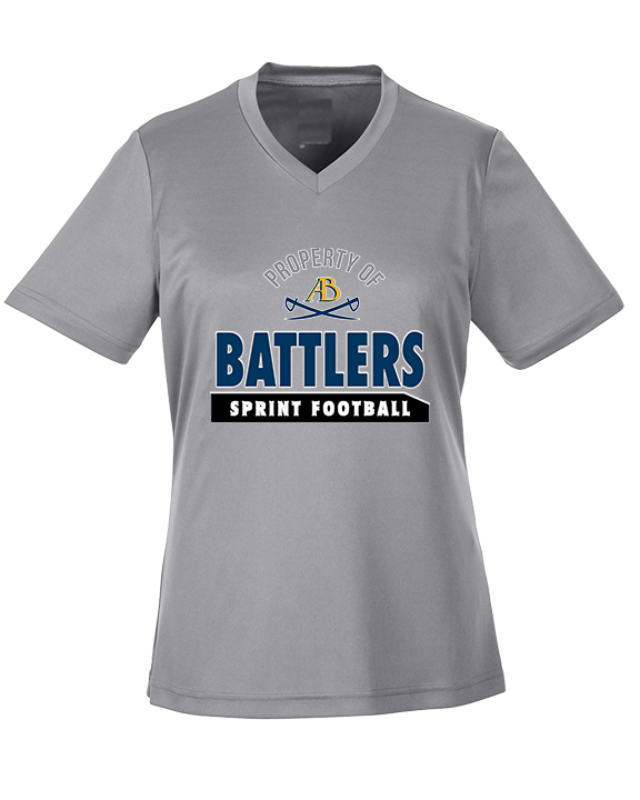 Alderson Broaddus Sprint Football Property - Womens Performance Shirt