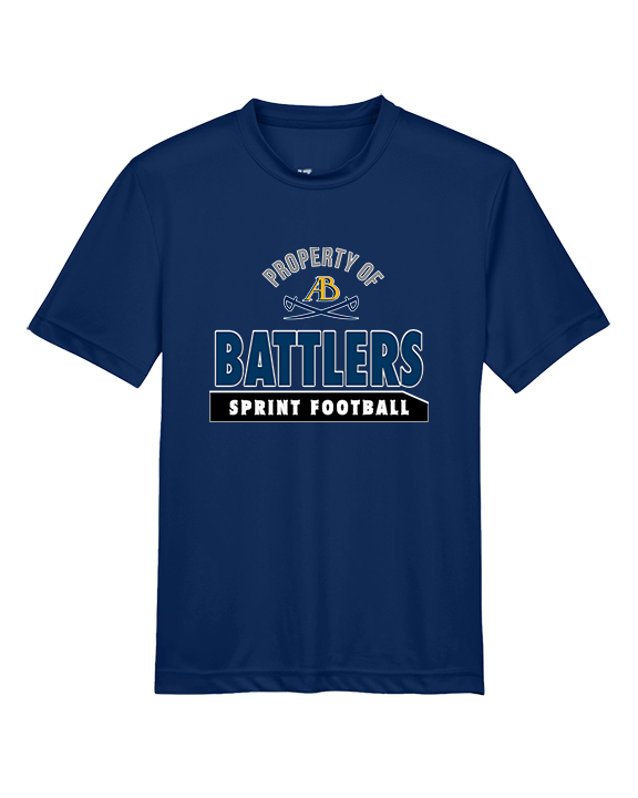 Alderson Broaddus Sprint Football Property - Youth Performance Shirt