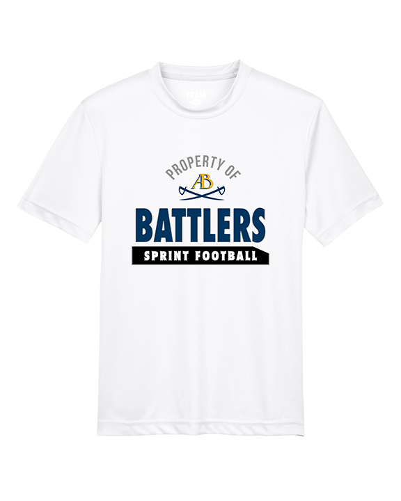 Alderson Broaddus Sprint Football Property - Youth Performance Shirt