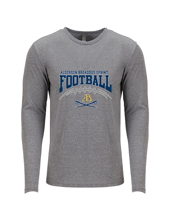 Alderson Broaddus Sprint Football School Football - Tri-Blend Long Sleeve