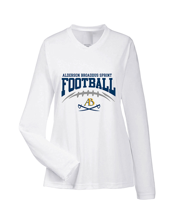 Alderson Broaddus Sprint Football School Football - Womens Performance Longsleeve