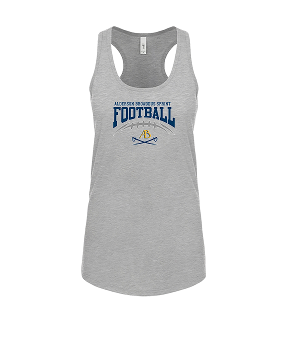 Alderson Broaddus Sprint Football School Football - Womens Tank Top
