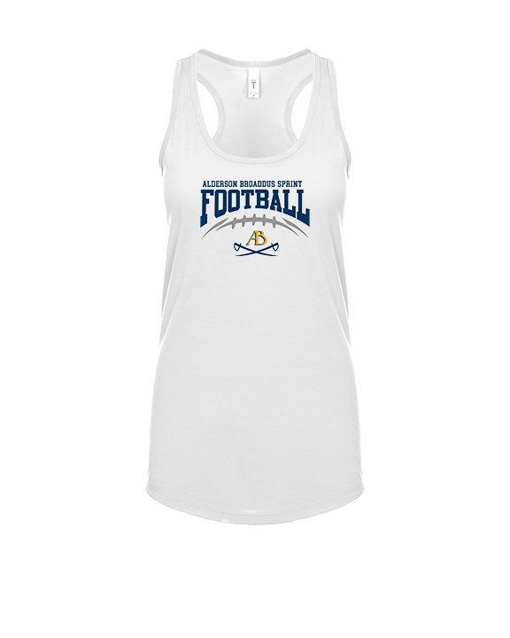 Alderson Broaddus Sprint Football School Football - Womens Tank Top