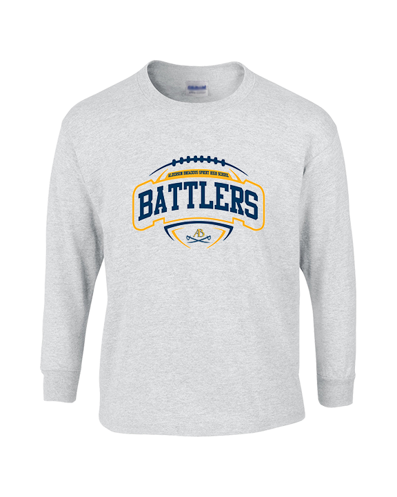 Alderson Broaddus Sprint Football Toss - Cotton Longsleeve