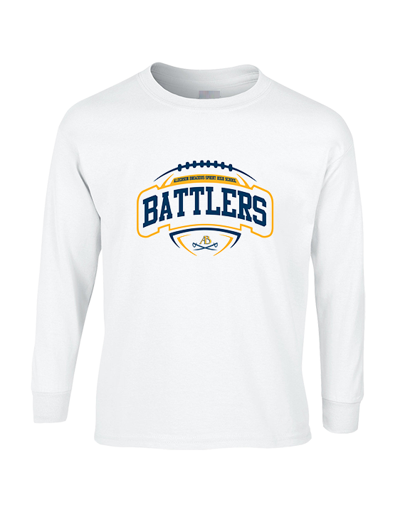 Alderson Broaddus Sprint Football Toss - Cotton Longsleeve