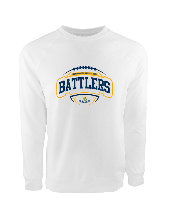 Alderson Broaddus Sprint Football Toss - Crewneck Sweatshirt