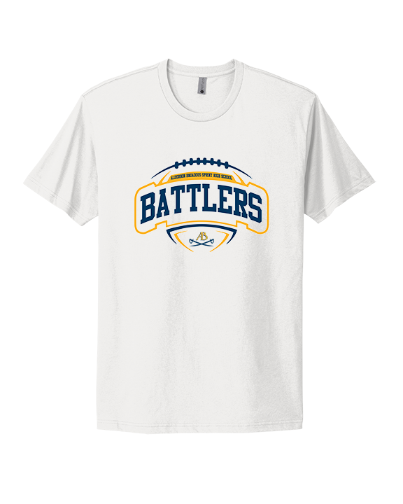 Alderson Broaddus Sprint Football Toss - Mens Select Cotton T-Shirt