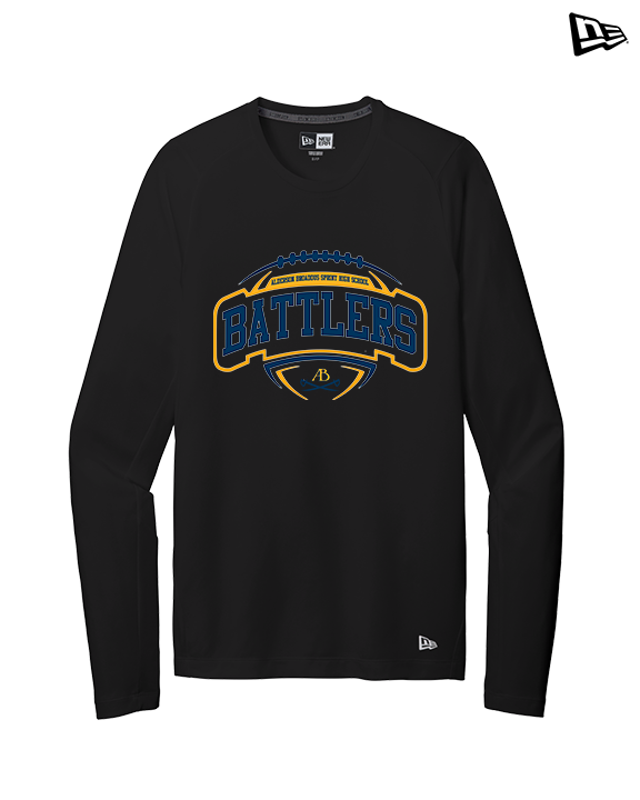 Alderson Broaddus Sprint Football Toss - New Era Performance Long Sleeve