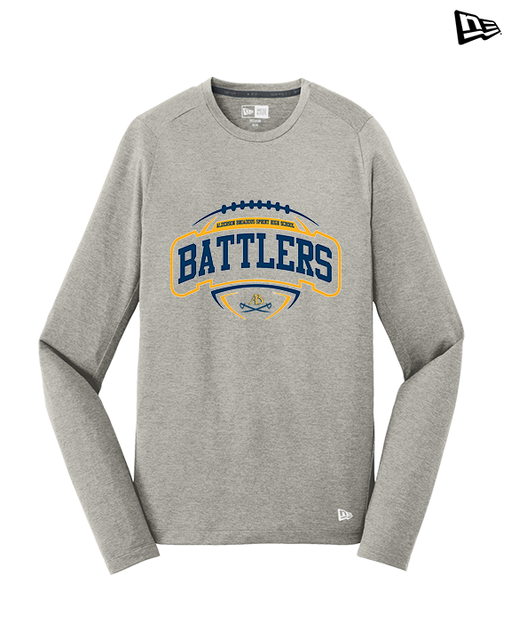 Alderson Broaddus Sprint Football Toss - New Era Performance Long Sleeve