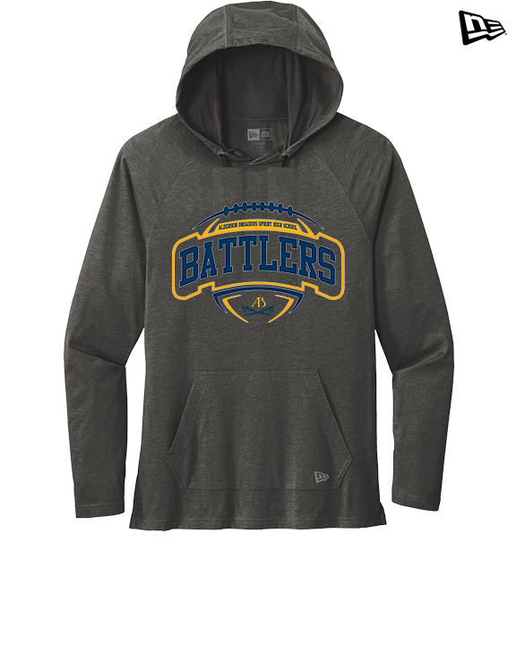 Alderson Broaddus Sprint Football Toss - New Era Tri-Blend Hoodie