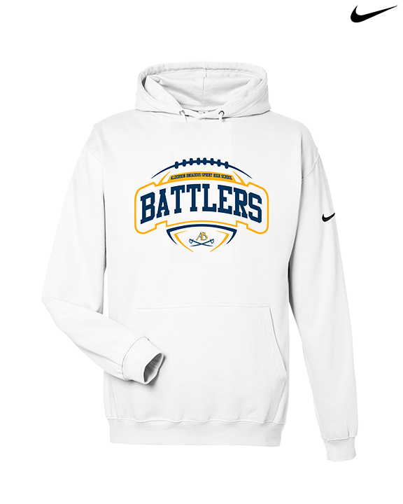 Alderson Broaddus Sprint Football Toss - Nike Club Fleece Hoodie
