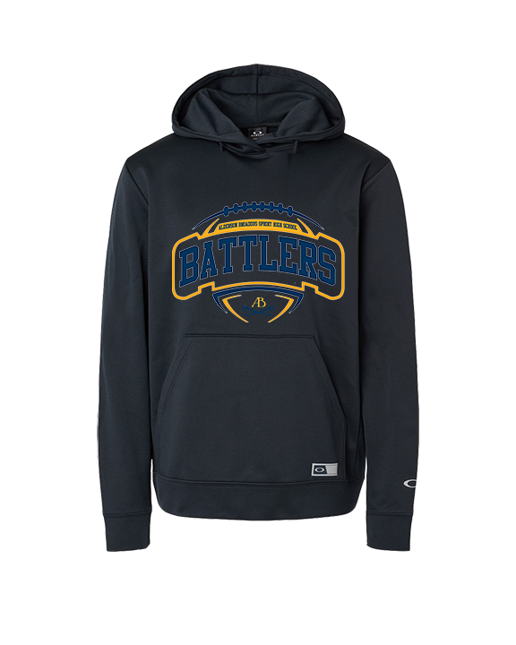 Alderson Broaddus Sprint Football Toss - Oakley Performance Hoodie