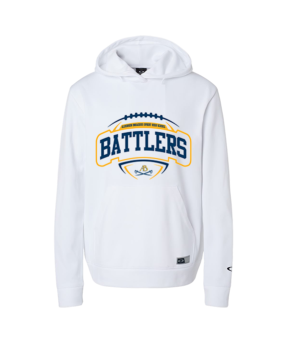 Alderson Broaddus Sprint Football Toss - Oakley Performance Hoodie