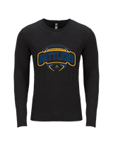 Alderson Broaddus Sprint Football Toss - Tri-Blend Long Sleeve