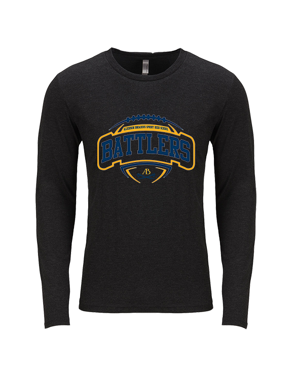 Alderson Broaddus Sprint Football Toss - Tri-Blend Long Sleeve