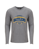 Alderson Broaddus Sprint Football Toss - Tri-Blend Long Sleeve