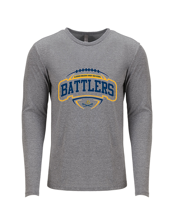 Alderson Broaddus Sprint Football Toss - Tri-Blend Long Sleeve