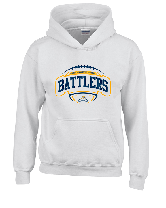 Alderson Broaddus Sprint Football Toss - Unisex Hoodie