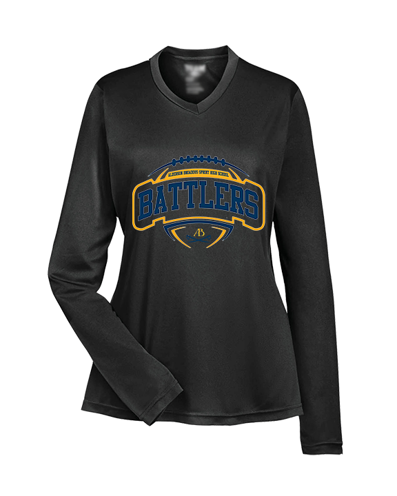 Alderson Broaddus Sprint Football Toss - Womens Performance Longsleeve