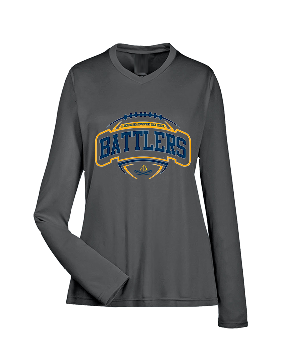 Alderson Broaddus Sprint Football Toss - Womens Performance Longsleeve