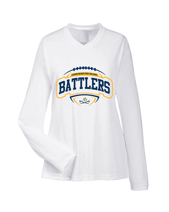 Alderson Broaddus Sprint Football Toss - Womens Performance Longsleeve