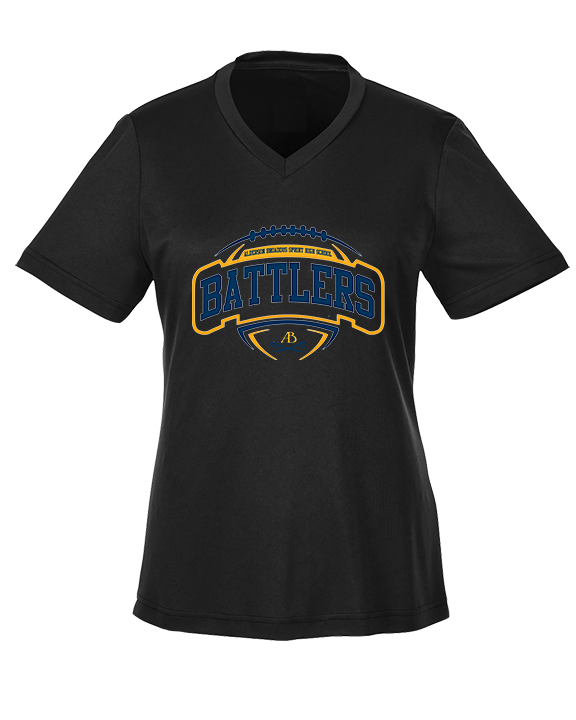 Alderson Broaddus Sprint Football Toss - Womens Performance Shirt