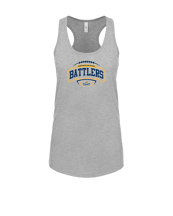 Alderson Broaddus Sprint Football Toss - Womens Tank Top