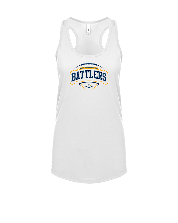 Alderson Broaddus Sprint Football Toss - Womens Tank Top