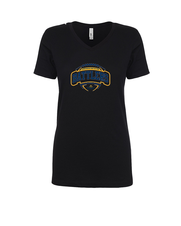 Alderson Broaddus Sprint Football Toss - Womens Vneck
