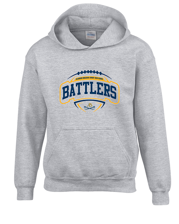 Alderson Broaddus Sprint Football Toss - Youth Hoodie