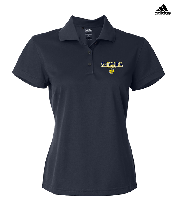 Alhambra HS Volleyball Block - Adidas Womens Polo