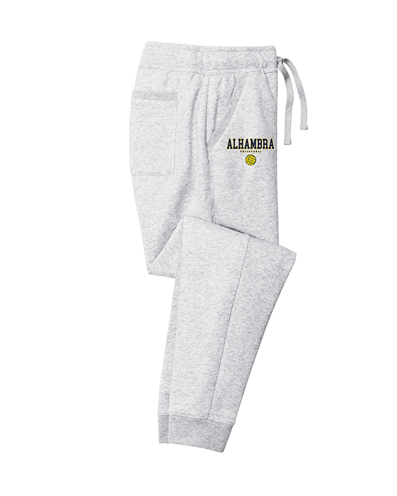 Alhambra HS Volleyball Block - Cotton Joggers
