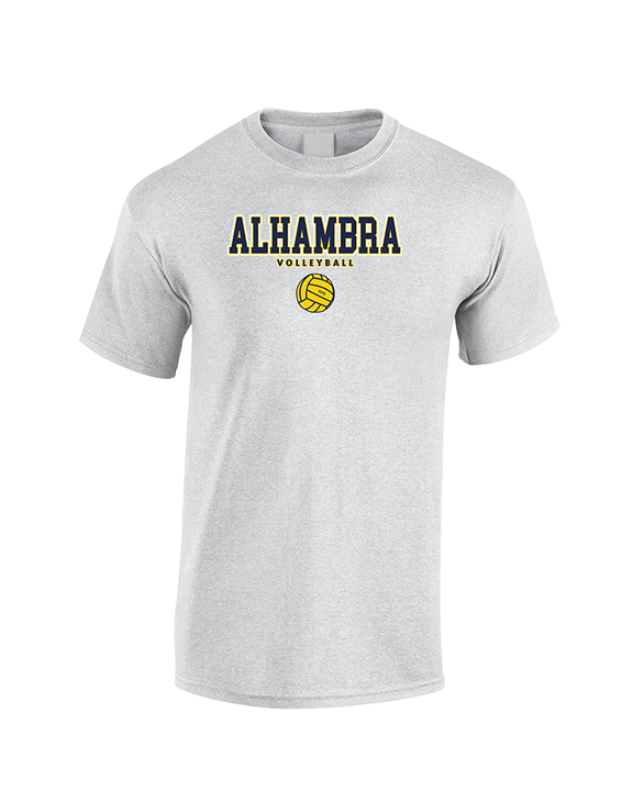 Alhambra HS Volleyball Block - Cotton T-Shirt