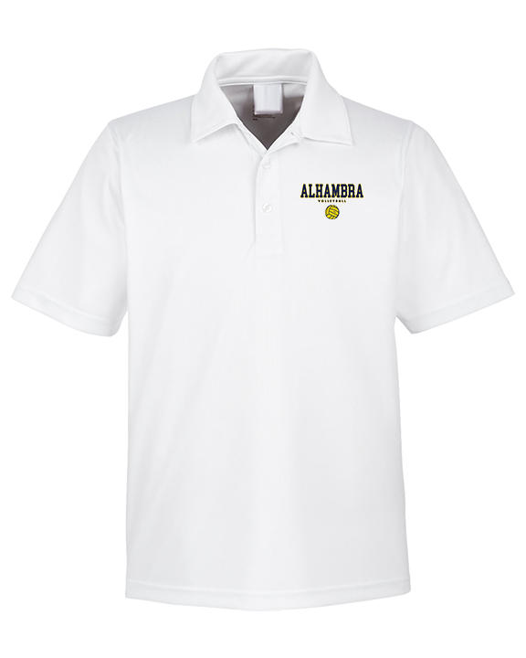 Alhambra HS Volleyball Block - Mens Polo