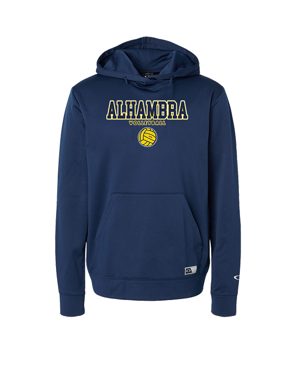 Alhambra HS Volleyball Block - Oakley Performance Hoodie